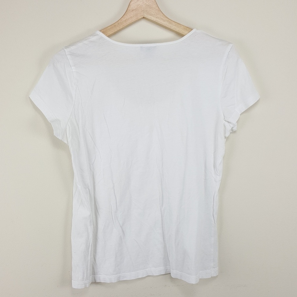 Talbot Simple Casual Short Sleeve Tees Tank Tops - Picture 4 of 5